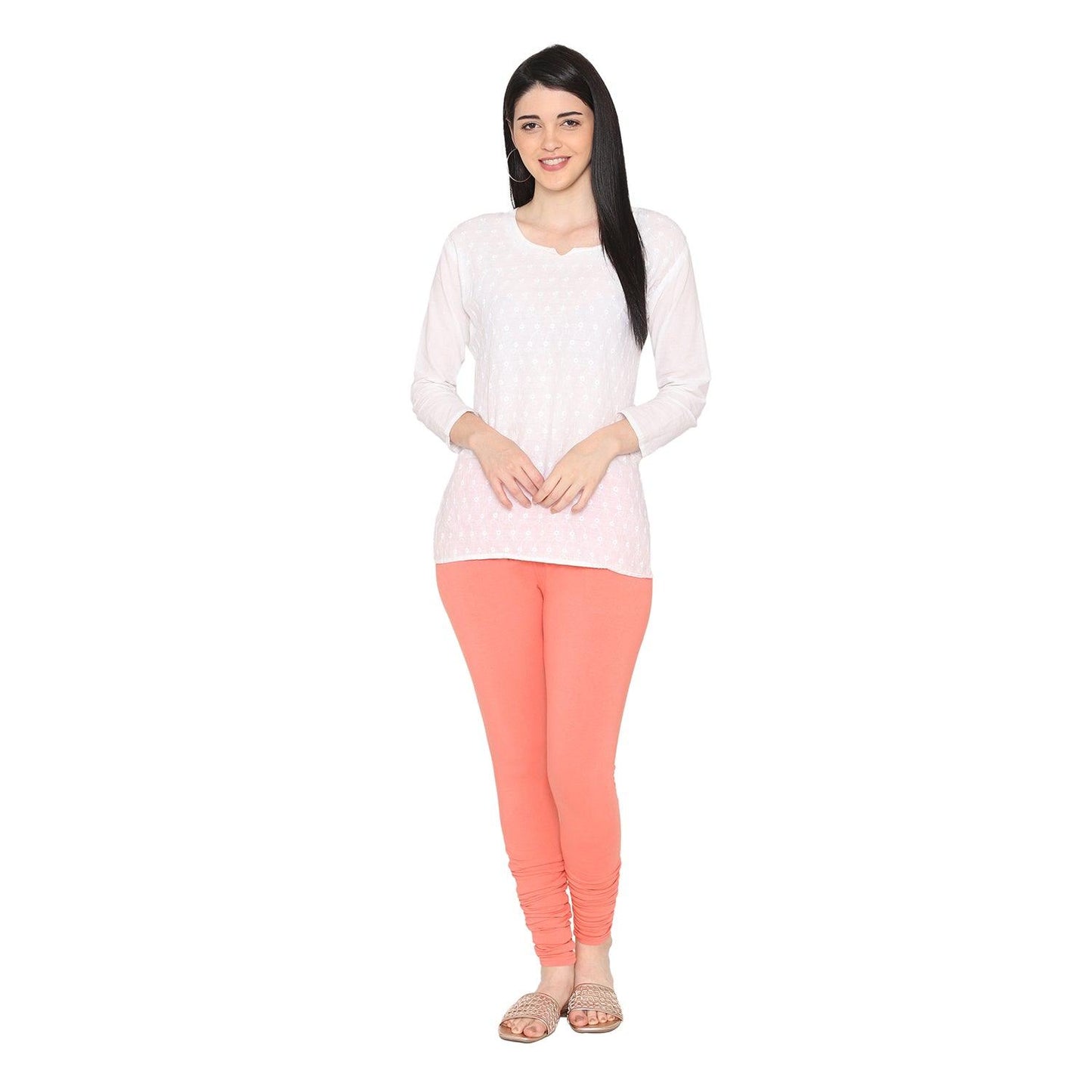 Plain Cotton Leggings