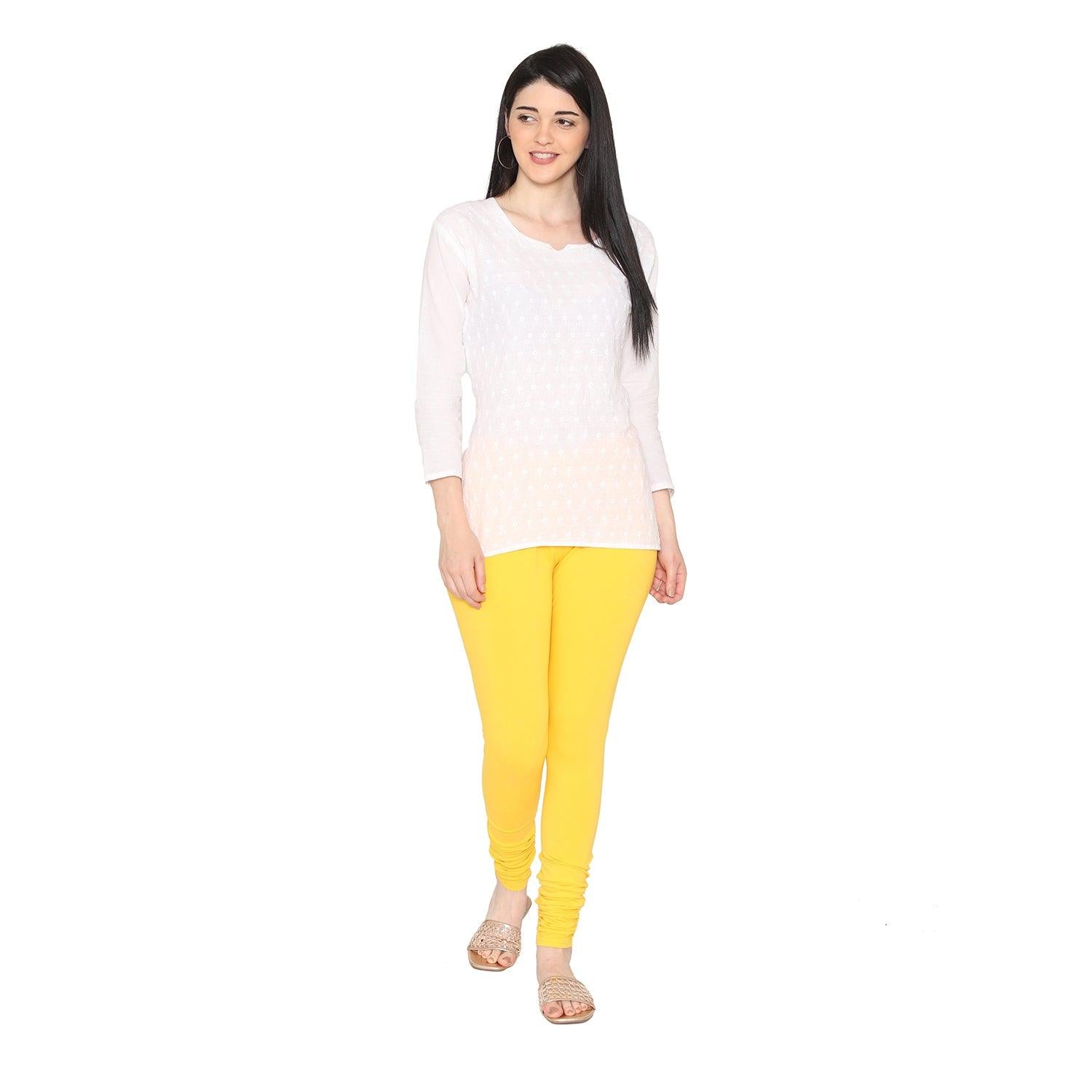 Cotton Stretchable Churidar Legging