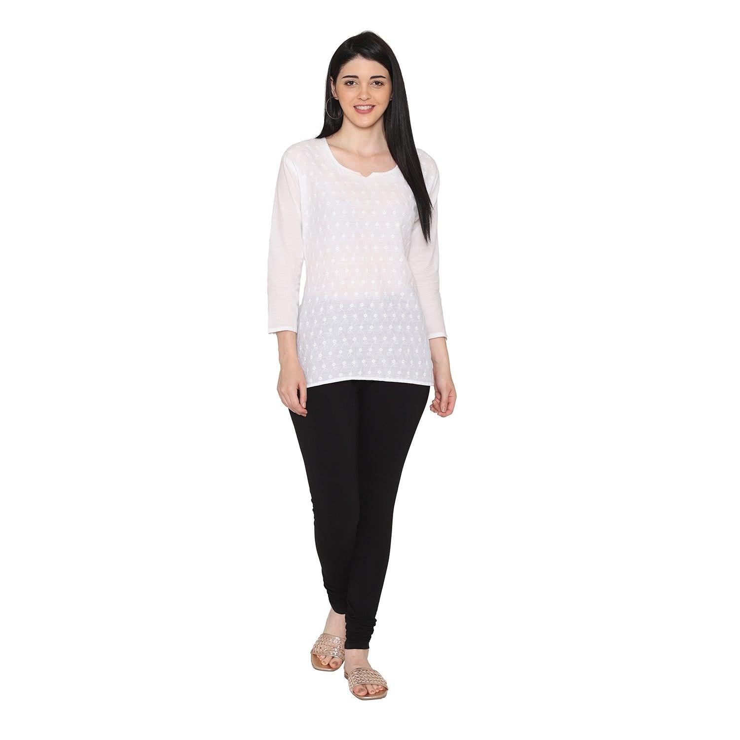 Ladies Black Churidar Legging