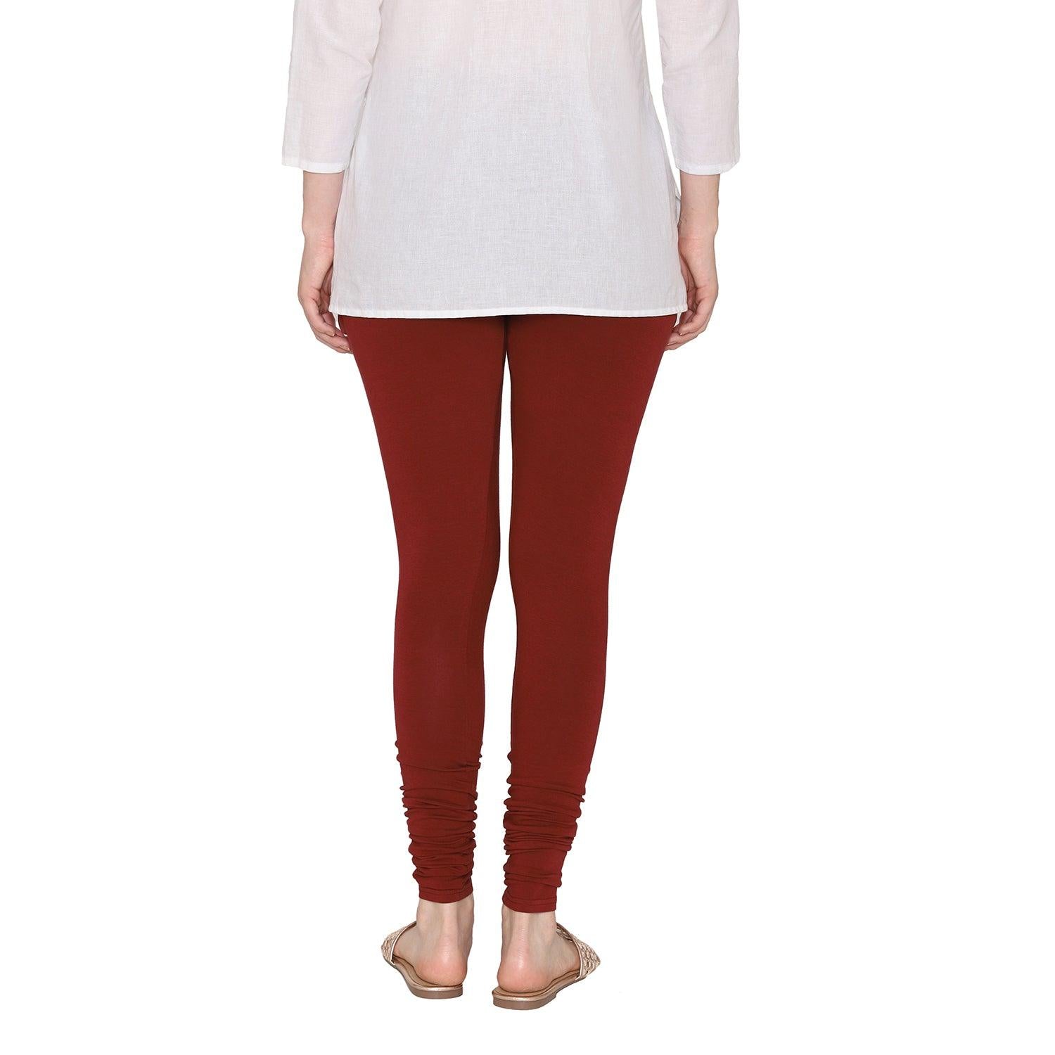 Plain Stretchable Churidar Legging