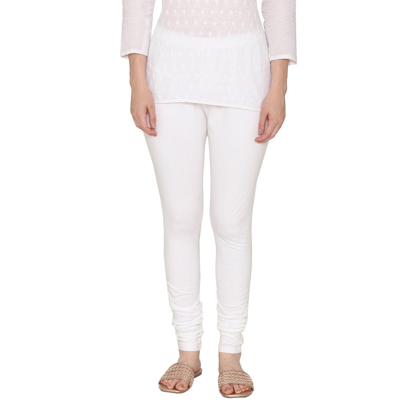 Plain White Legging