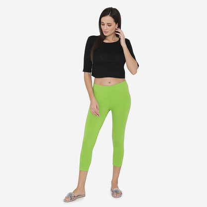 Women's Comfy Classy Capri Leggings - Jasmine - Bonjour Group