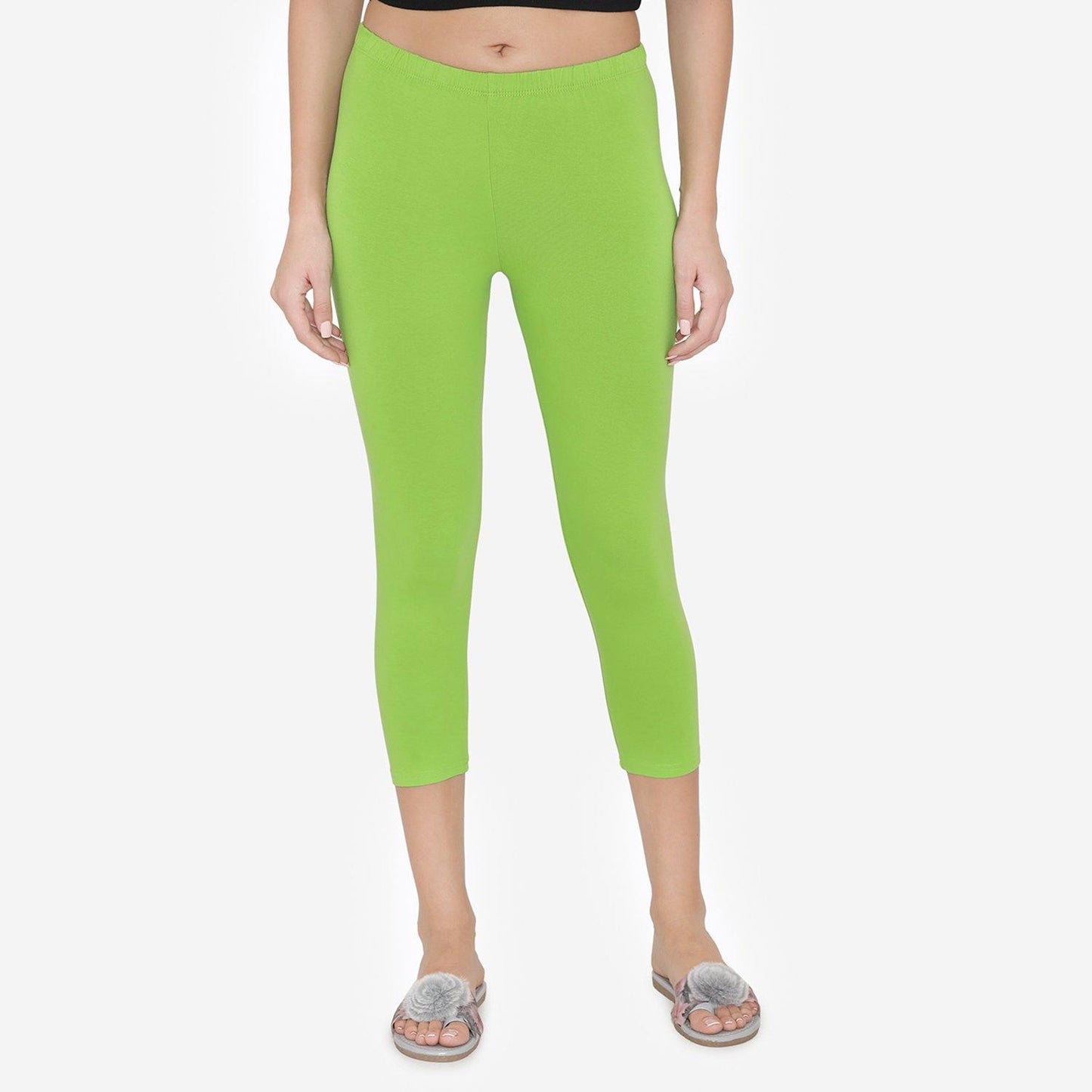 Women's Comfy Classy Capri Leggings - Jasmine - Bonjour Group