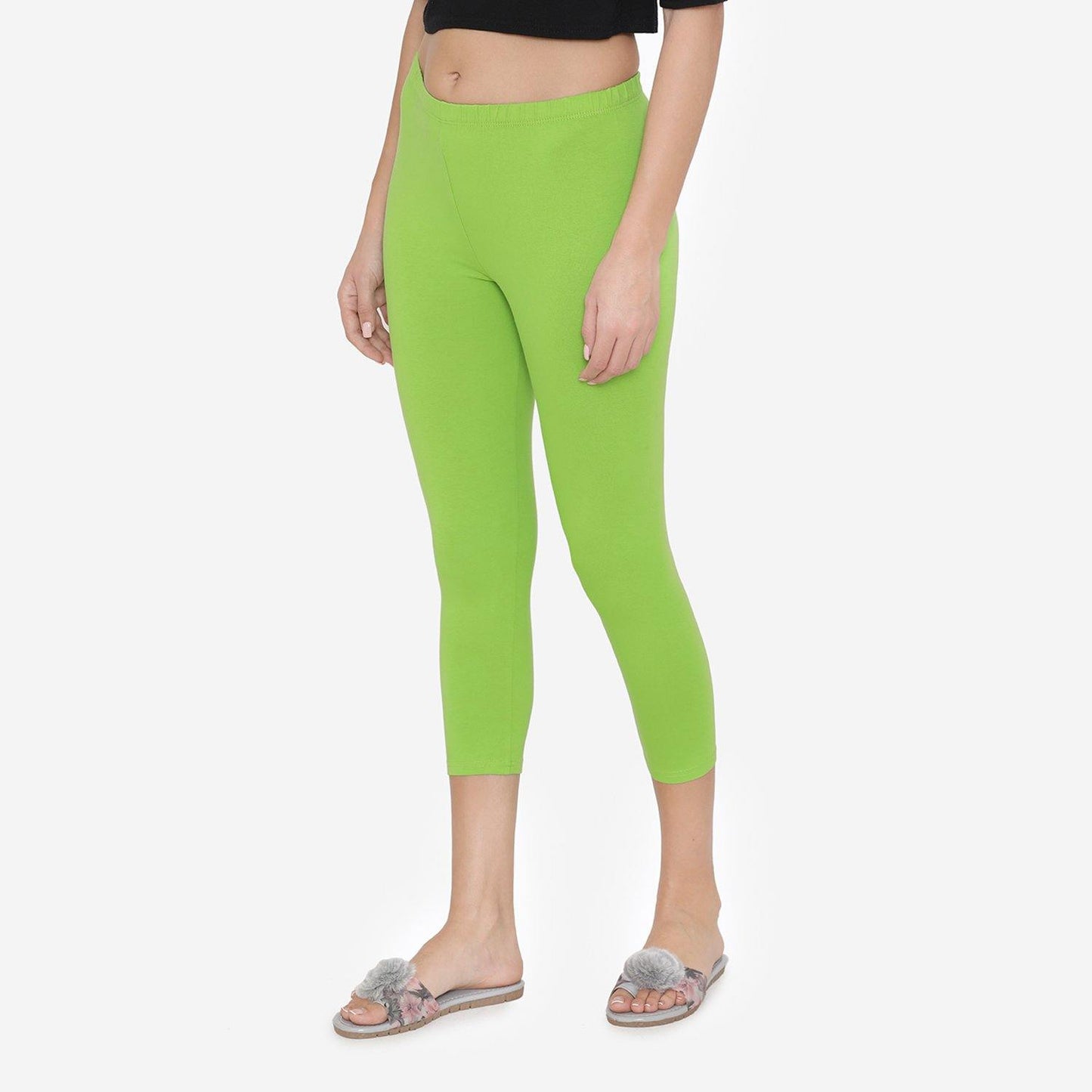 Women's Comfy Classy Capri Leggings - Jasmine - Bonjour Group