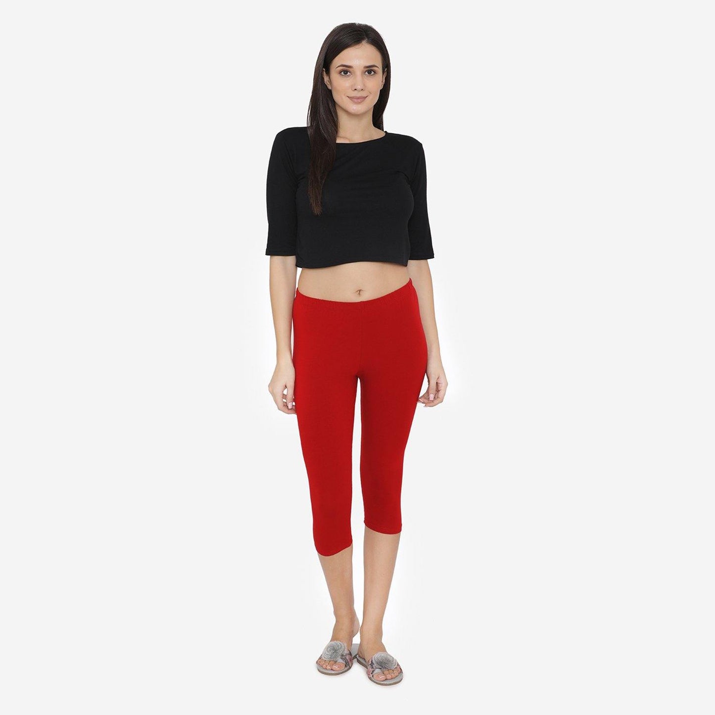 Women Capri  Legging In Cotton
