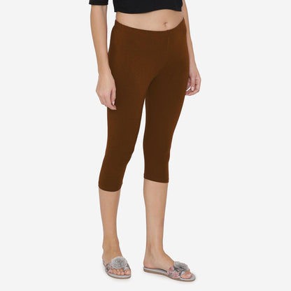 Women Capri  Legging In Cotton