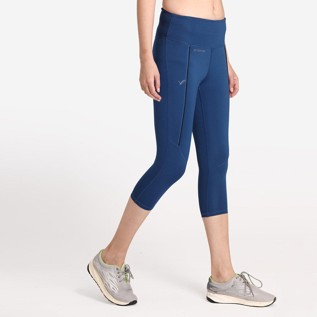 Womens Capri Pants Seamless Stretchy Buttery Soft Yoga Gym Leggings One  Size | eBay