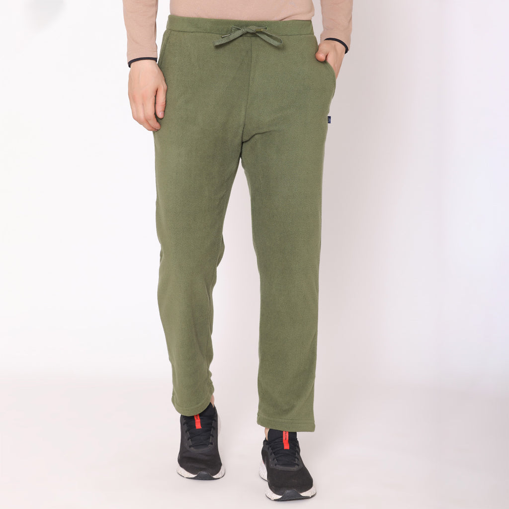 Olive track pants on sale