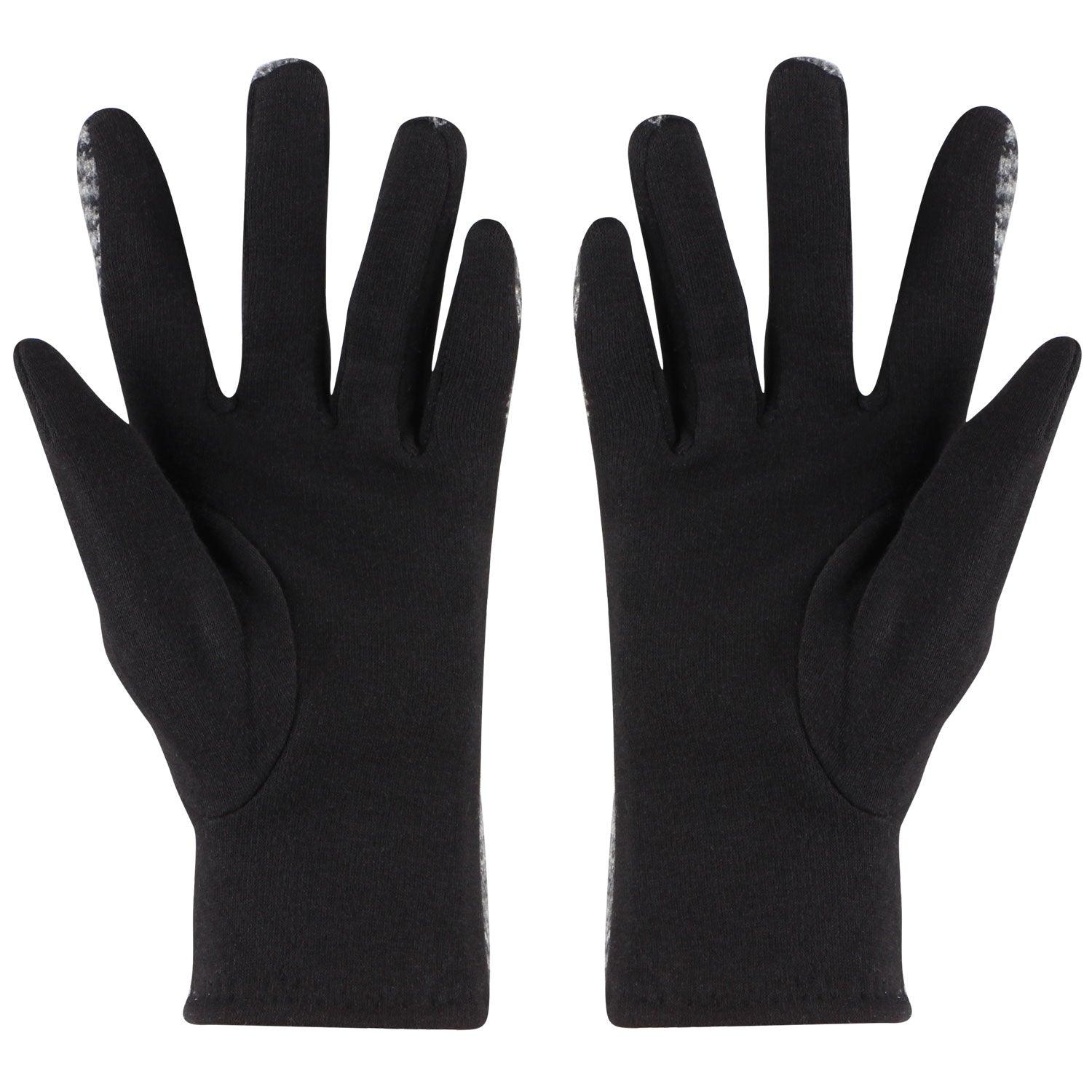 Men's designer Gloves -Black