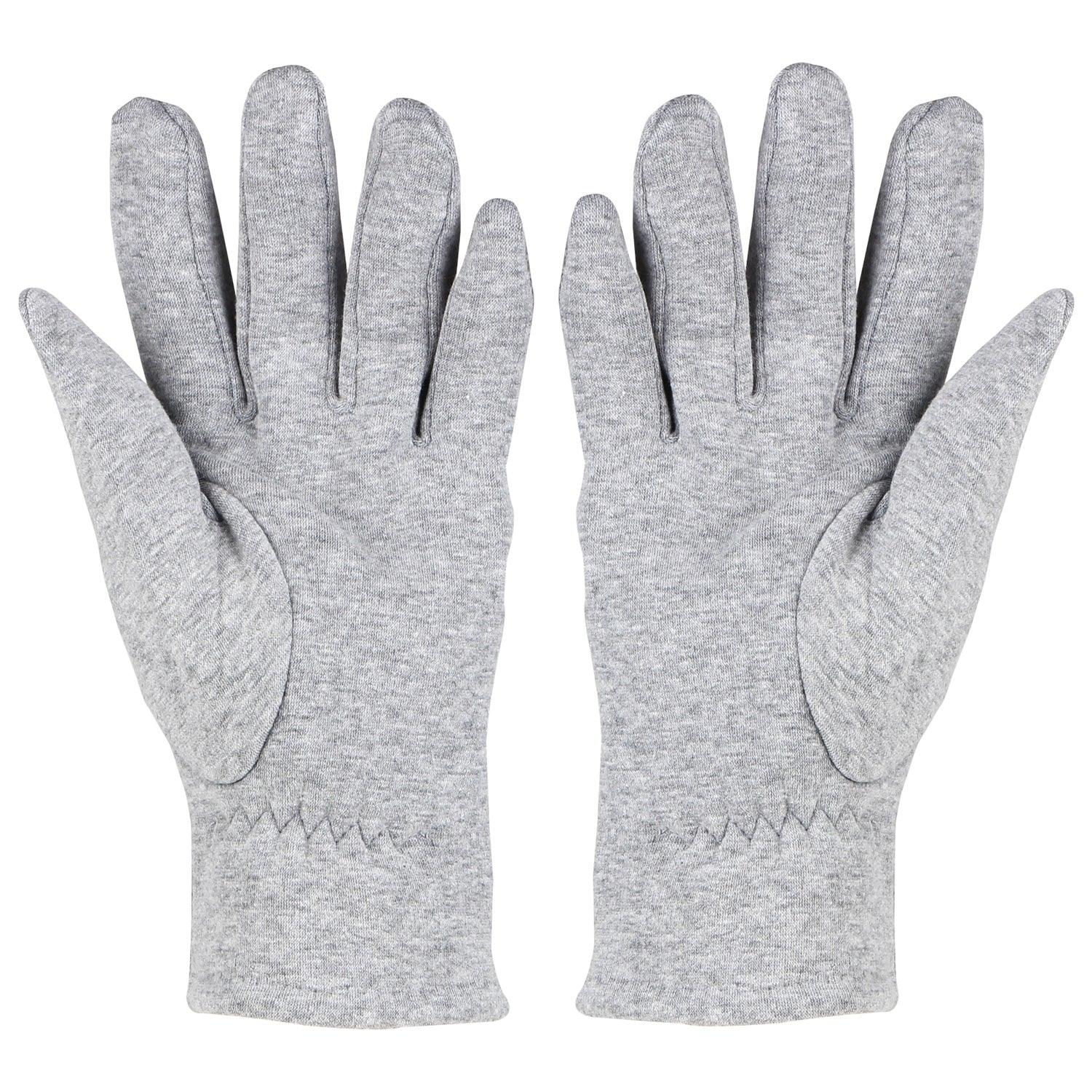 Men's Winter Gloves In Light Grey