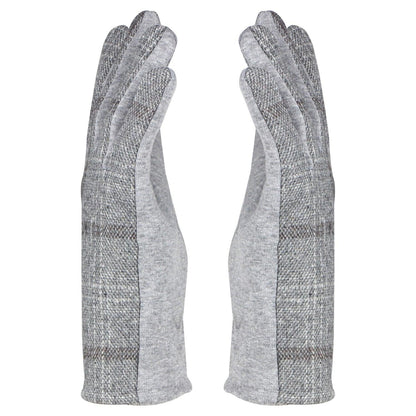Men Gloves In Light Grey