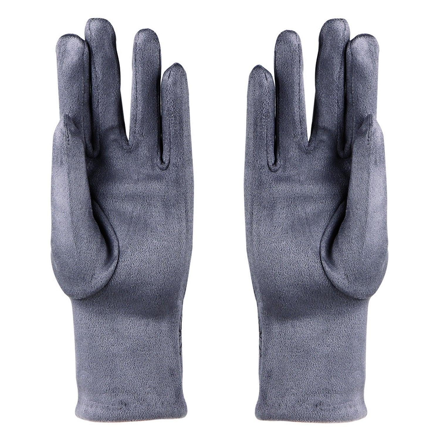 Winter Gloves For Women with Pompom