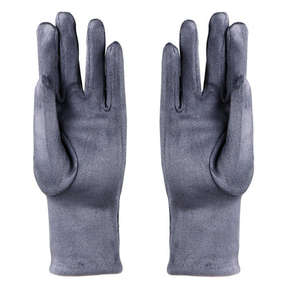 Winter Gloves For Women with Pompom