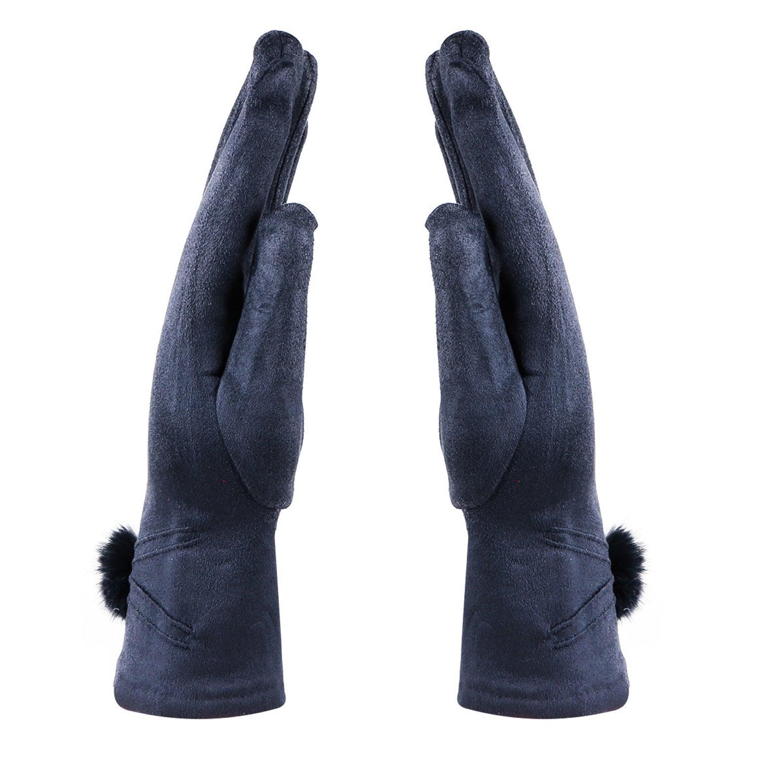 Pom Pom Gloves For Women