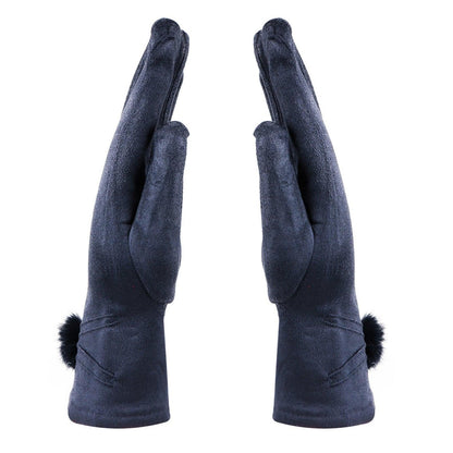Pom Pom Gloves For Women