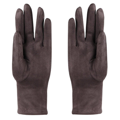 Ladies Winter Gloves With Pom Poms