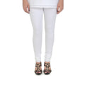 Women's Cotton Churidar leggings (Free Size) - White