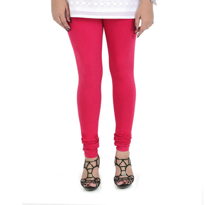 Vami Women's Cotton Stretchable Churidar Legging - Queen - Bonjour Group
