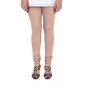 Women's Cotton Churidar Leggings (Free Size) - Dark Skin