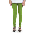 Women's Cotton Churidar leggings (Free Size) - Turtle Green