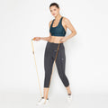Women's Gym Capri - Grey
