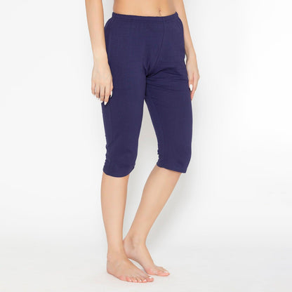 Women's Plain Capri 
