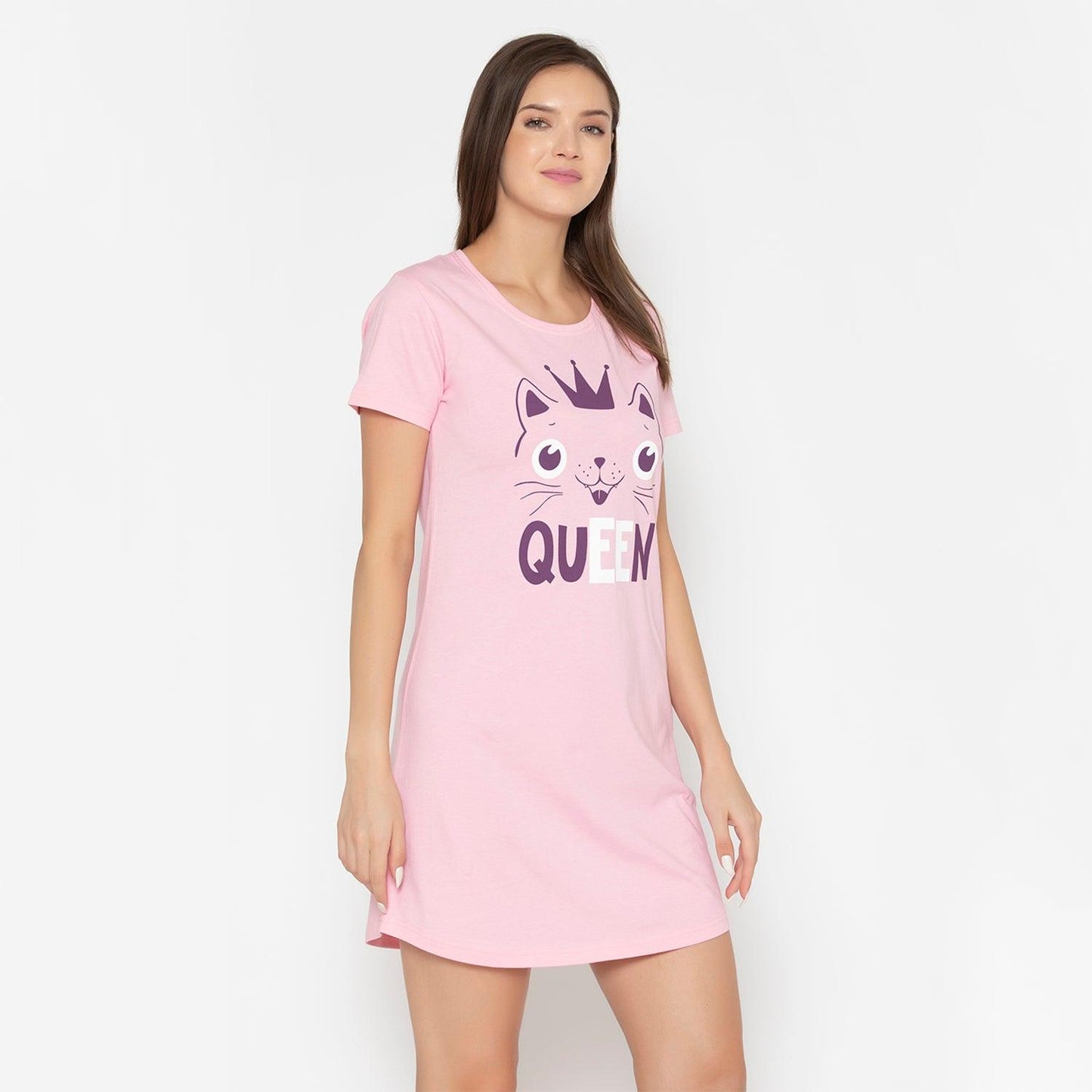 Cotton Sleep shirt For Ladies