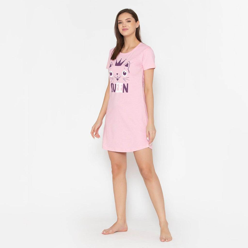 Women Cotton Sleepshirt 