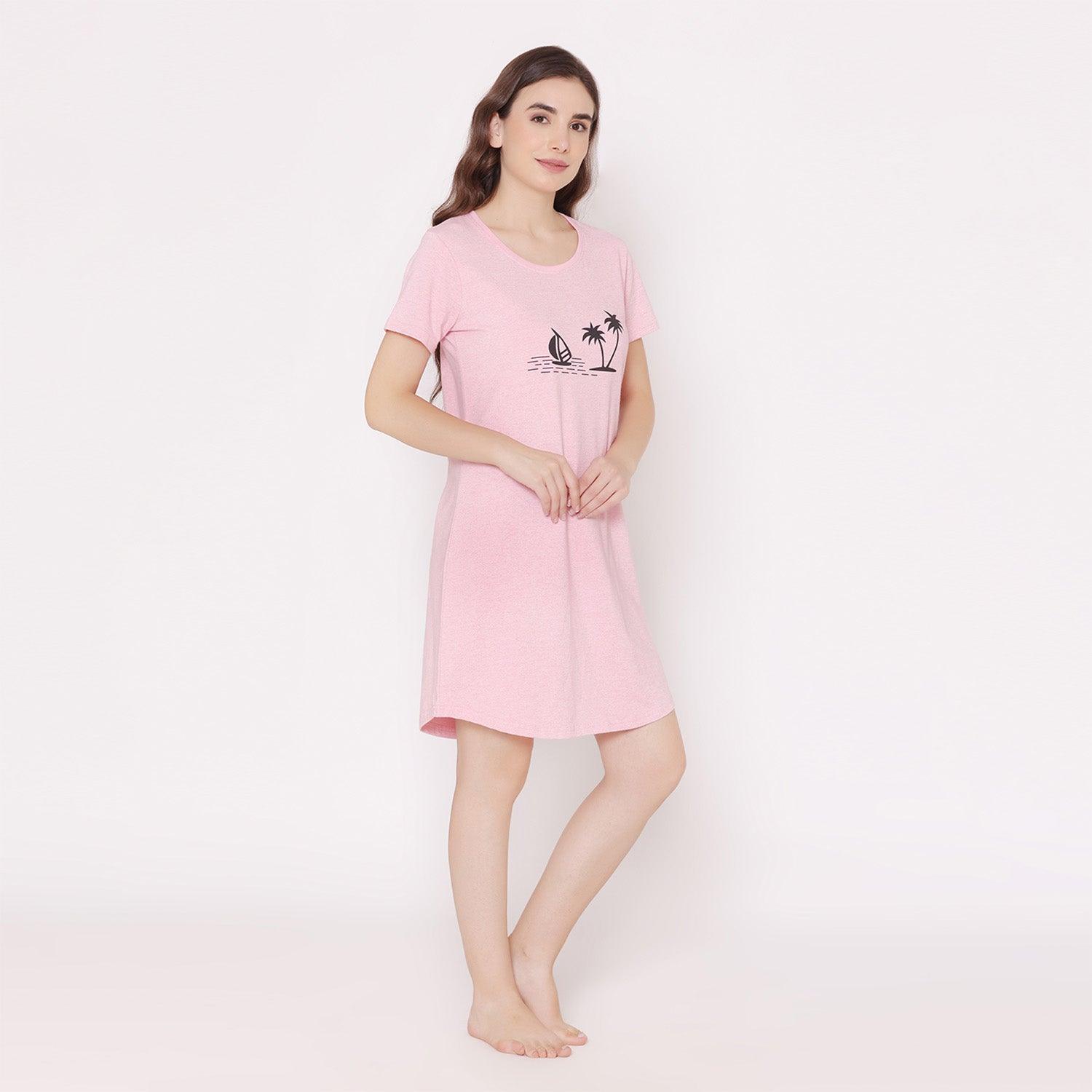 Cotton Sleepshirt For Women