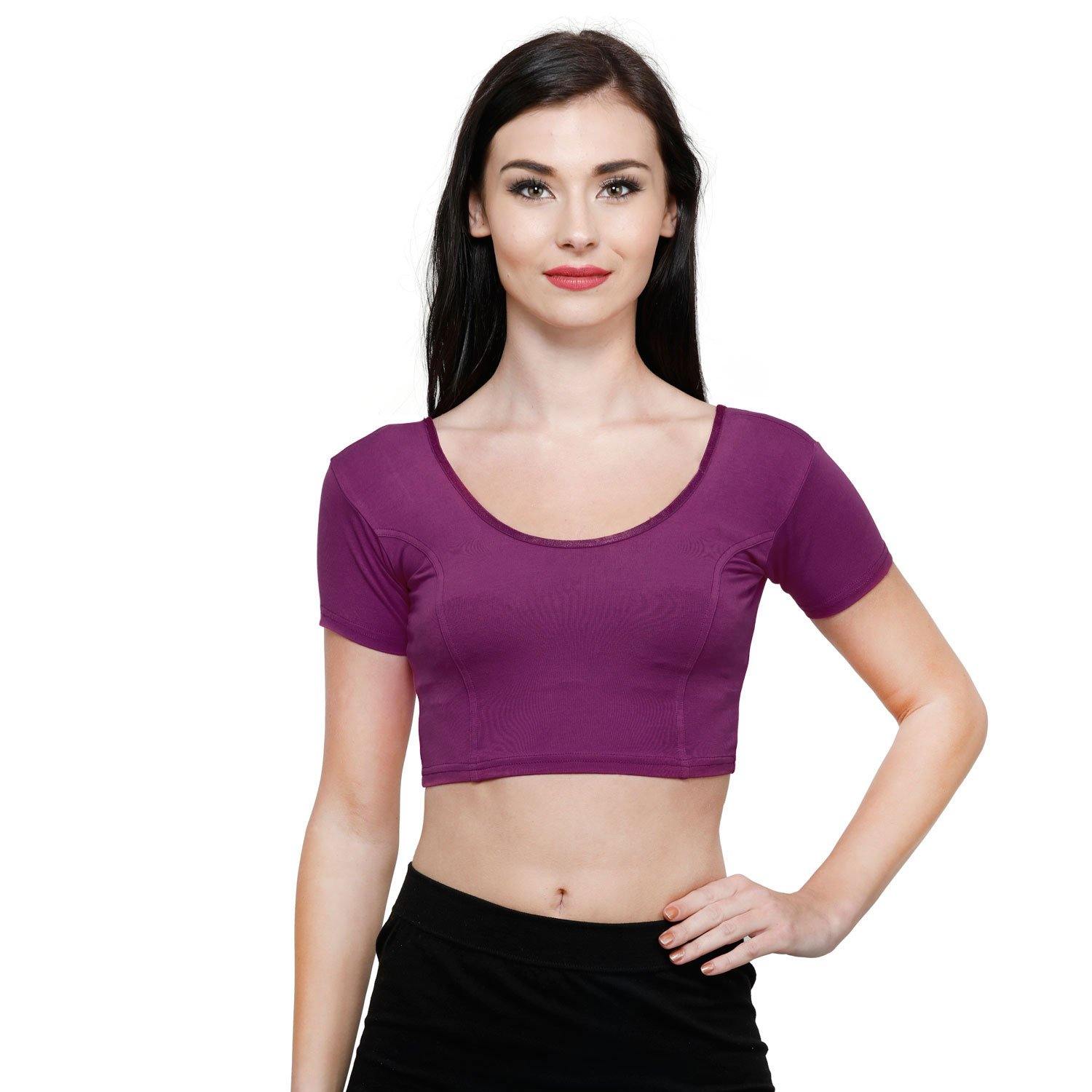 Purple women blouse