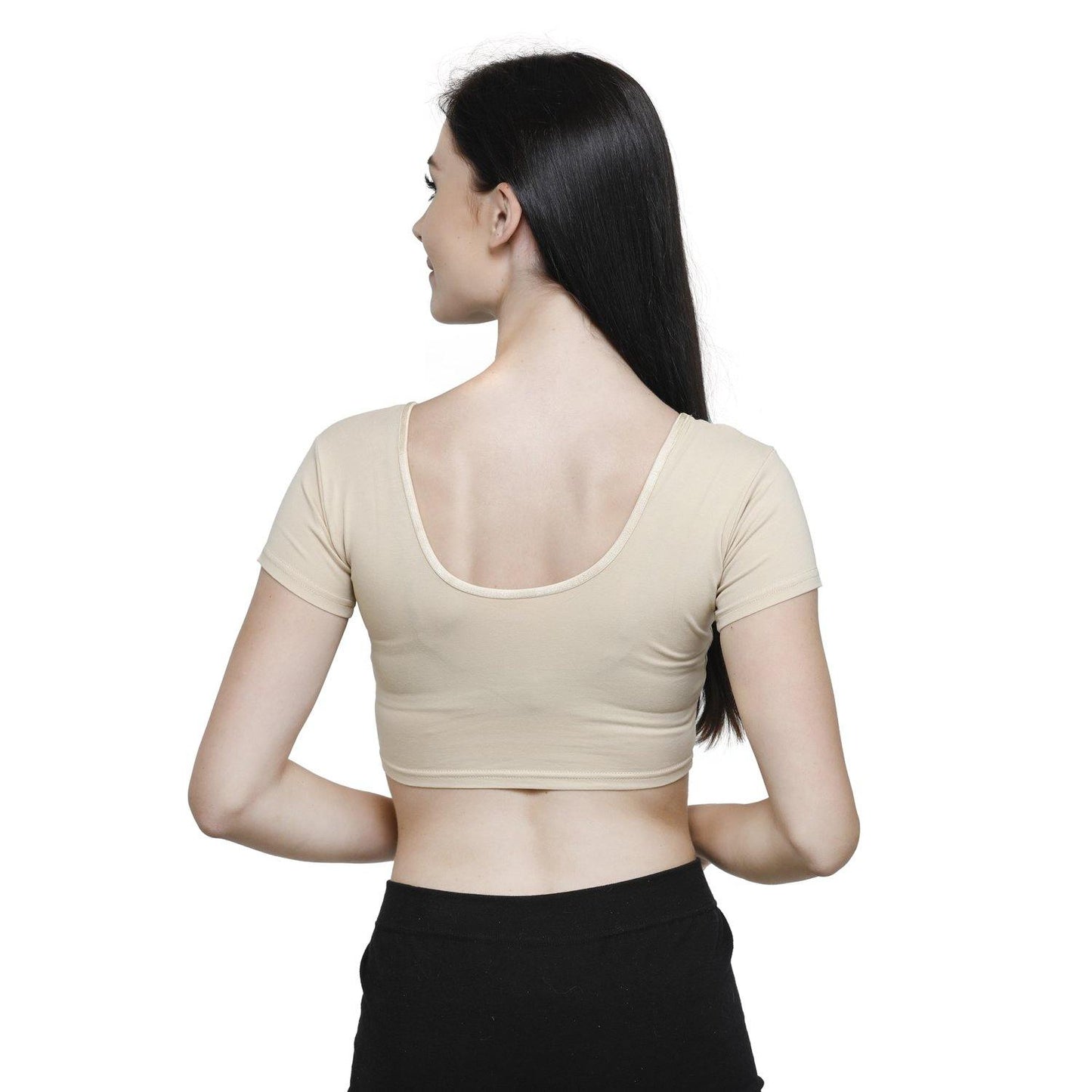 Vami Women's Cotton Stretchable Readymade Blouses - Perfect Skin - Bonjour Group