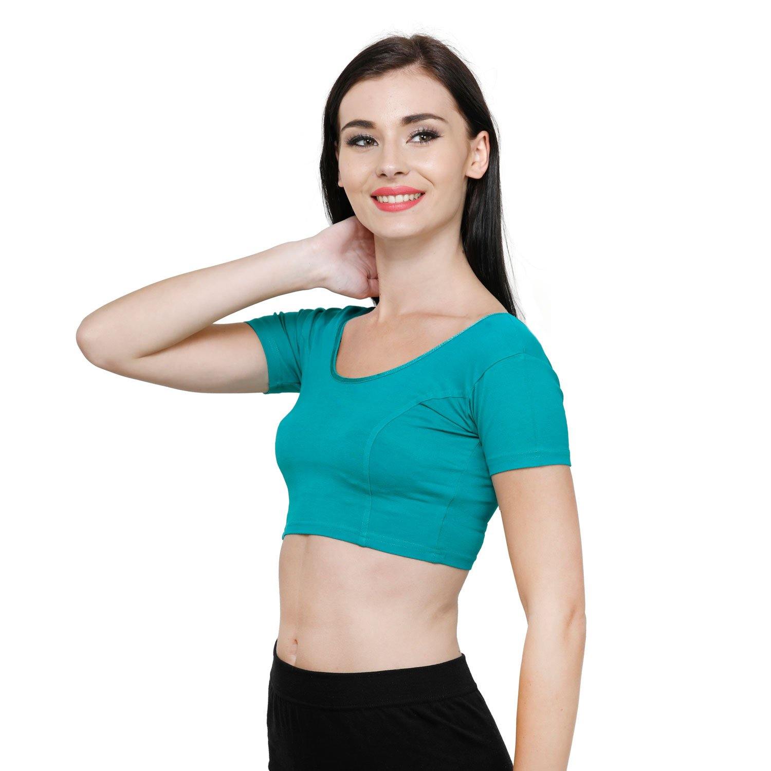 Green ladies blouse