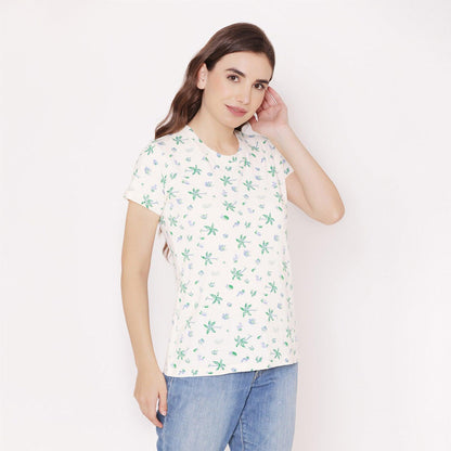 Women's Printed Casual T-Shirt 