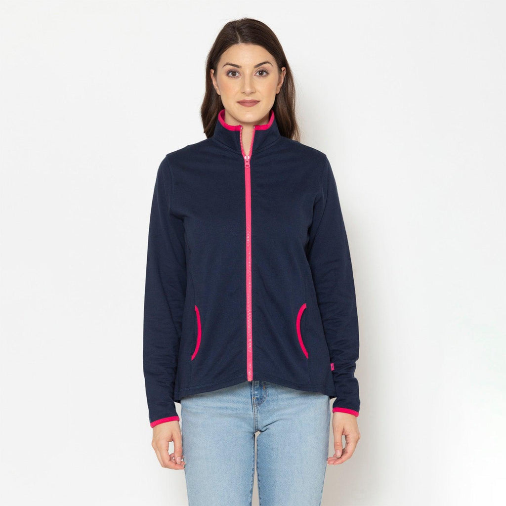 Women's Plain Jacket - Navy