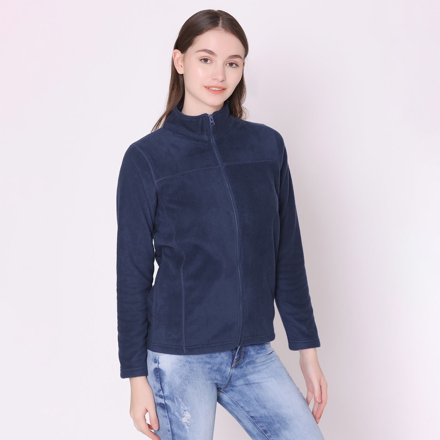 Women's  Polar  Jacket - Navy