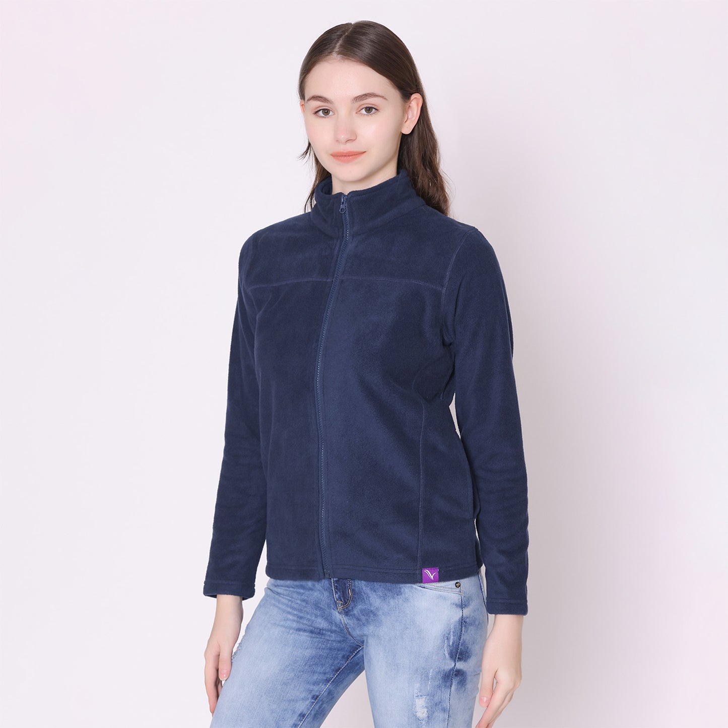 Women's  Polar  Jacket - Navy