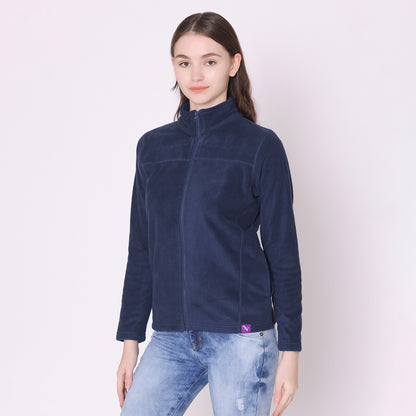 Women's  Polar  Jacket - Navy