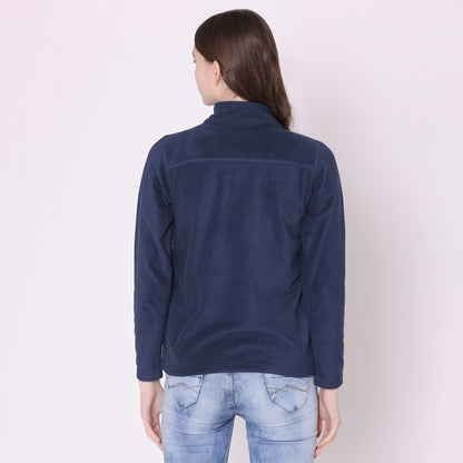 Women's  Polar  Jacket - Navy