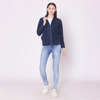 Women's  Polar  Jacket - Navy