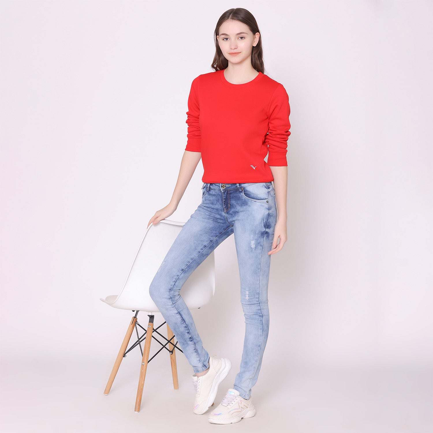 Women's Sweatshirt - Urban Red
