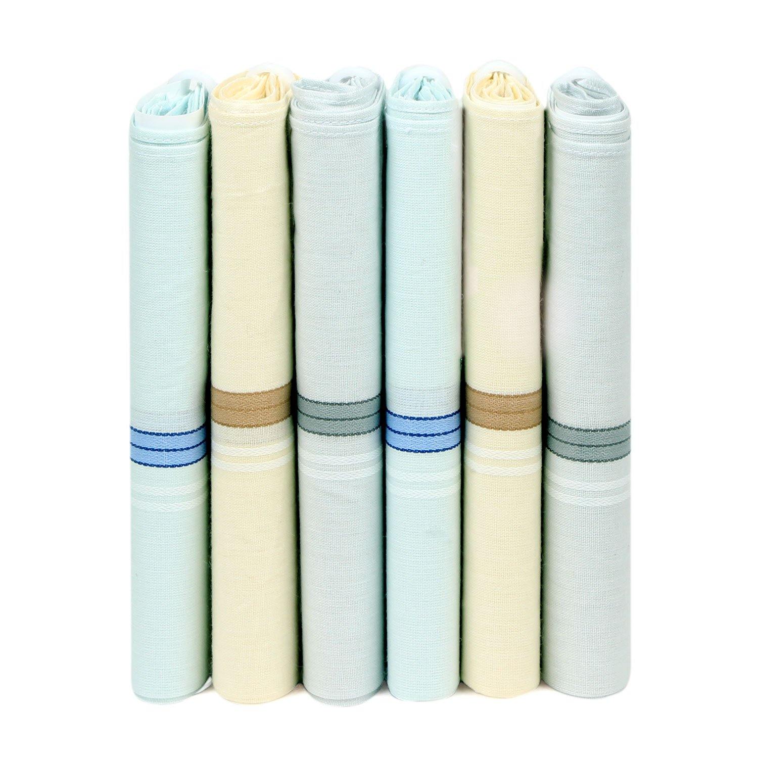 Mens Formal Cotton Handkerchief - Bonjour Group