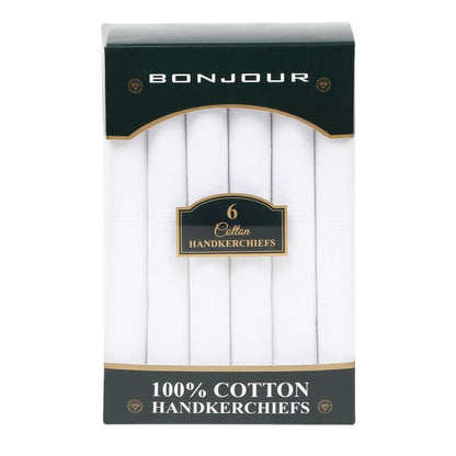 Mens Formal Cotton Handkerchief - Bonjour Group