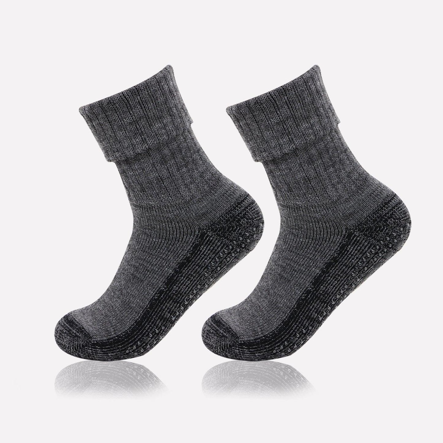 Women's Woolen Anti-Skid (Gripper) Indoor Socks 
