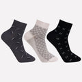 Hush Puppies Men's Cotton Ankle Socks - Pack of 3